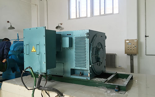 寮步镇某水电站工程主水泵使用我公司高压电机一年质保